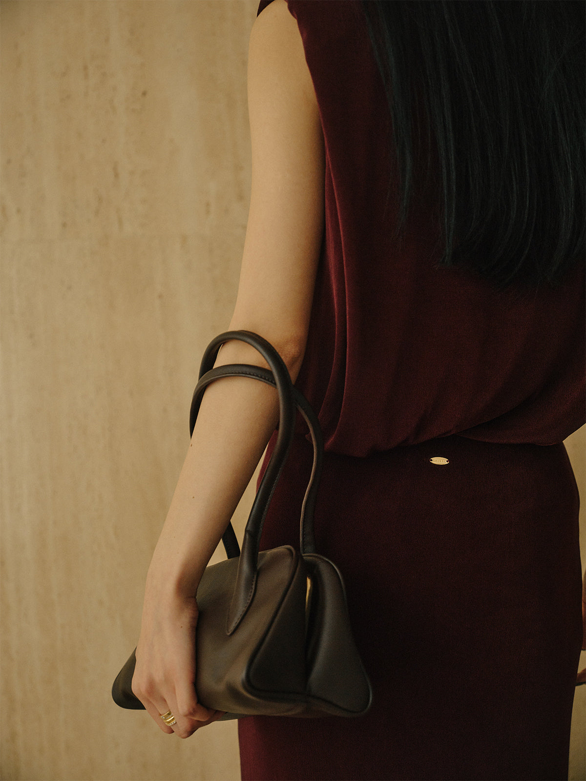 アセテートカットナロースカート