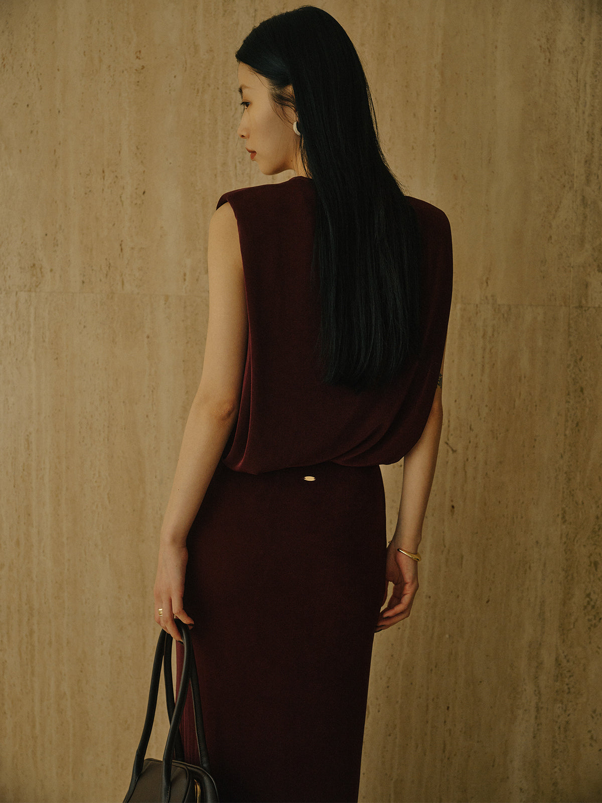 アセテートカットナロースカート