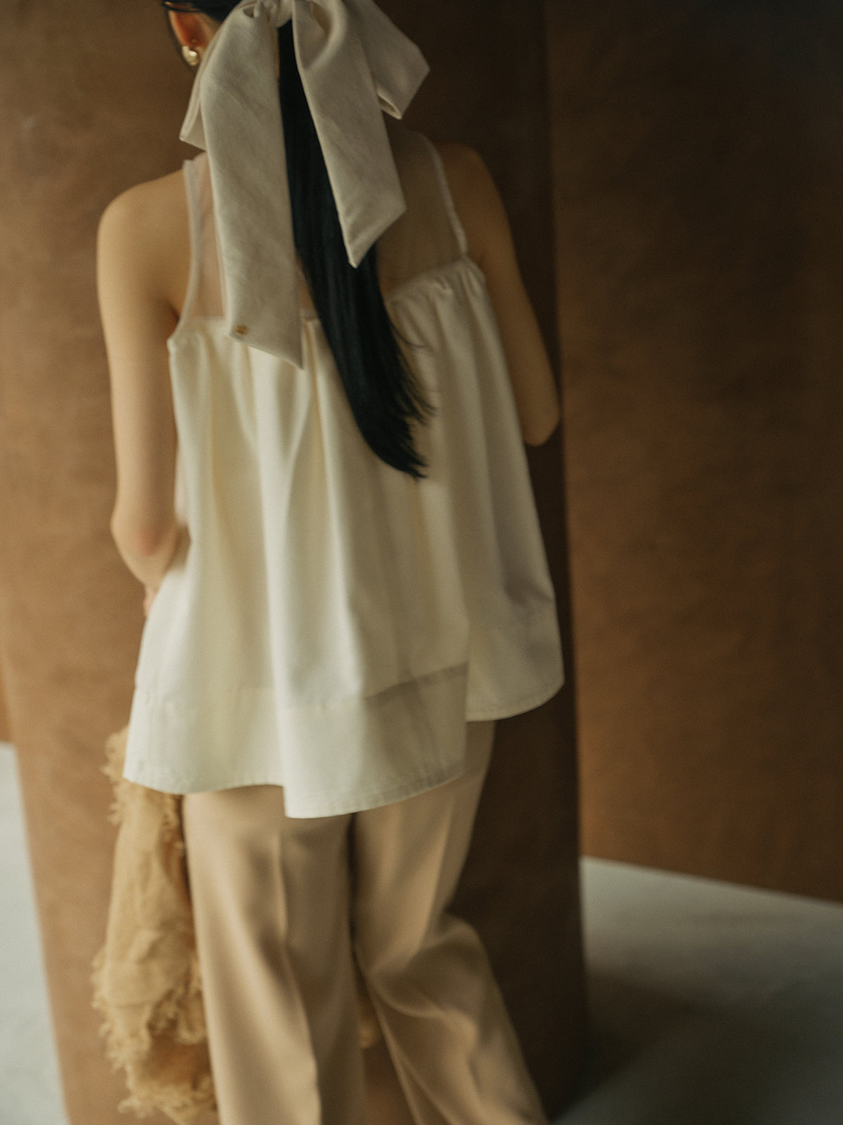 スプレッドフレアブラウス