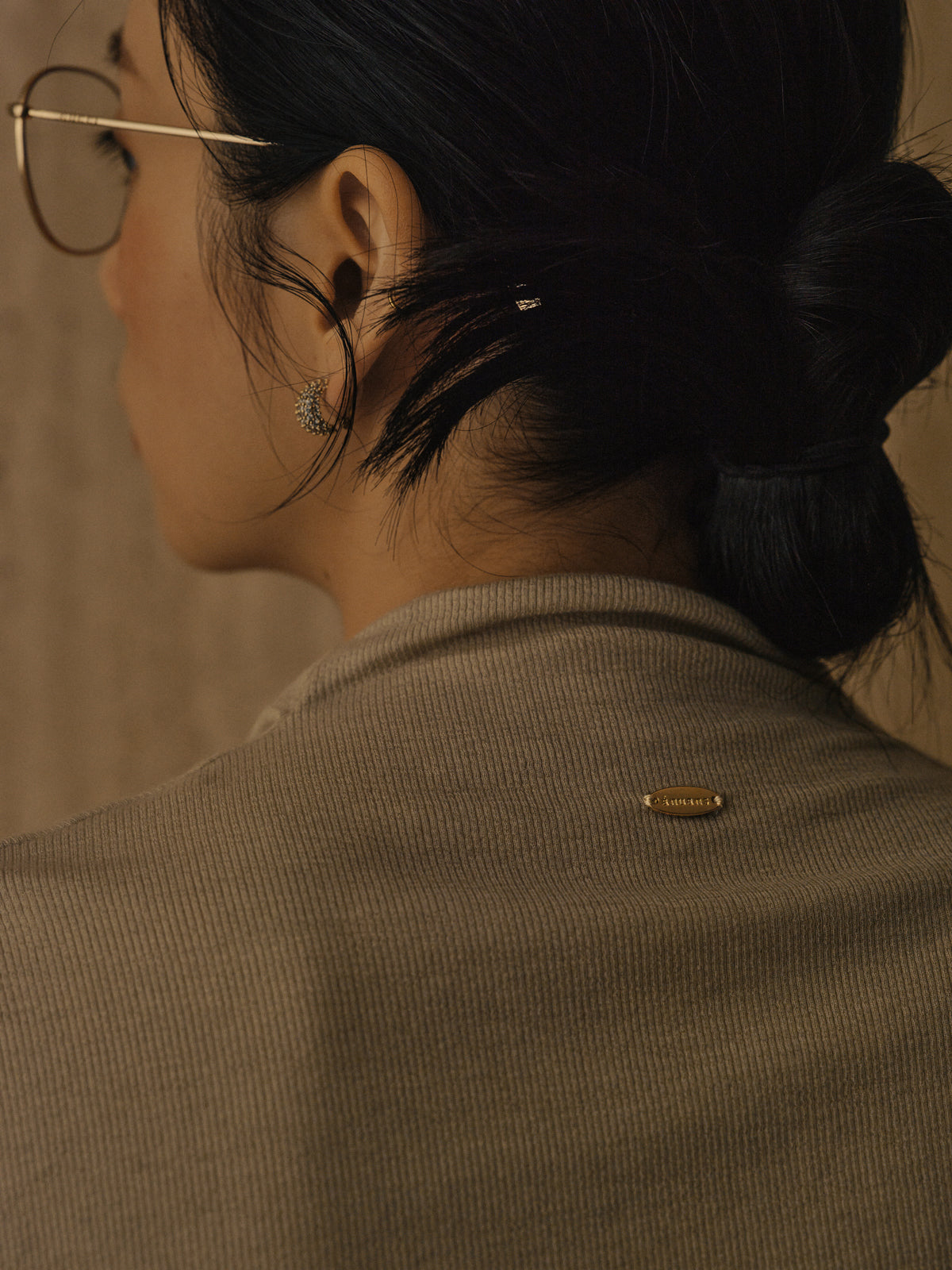 テンセルウールレイヤーカットトップス