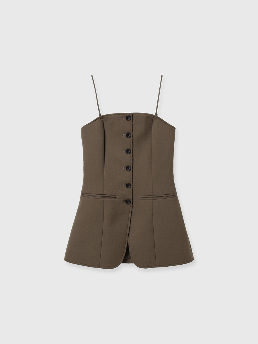 【WEB限定】ボンディングビスチェ