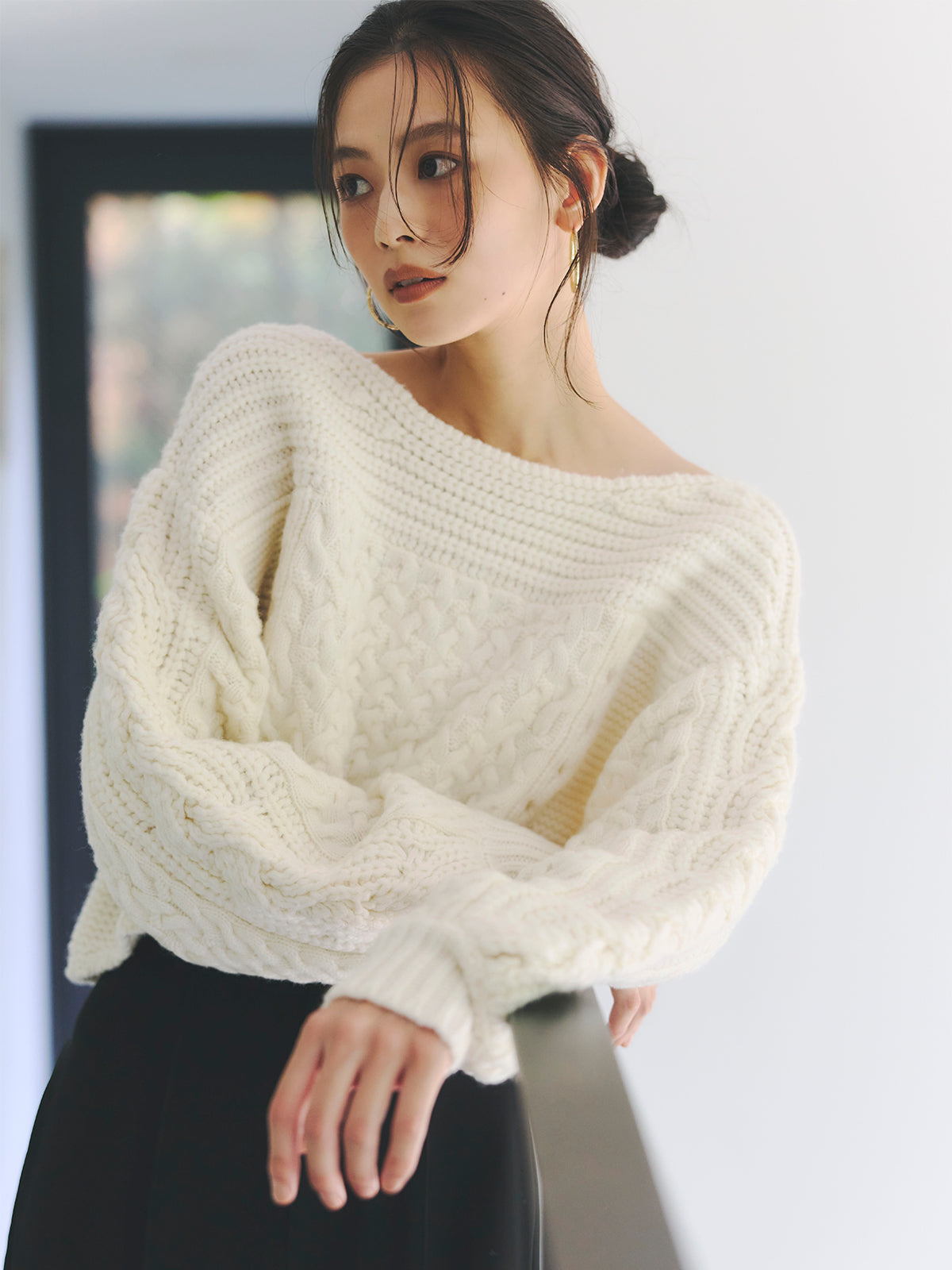 ピンタックジョガーパンツ