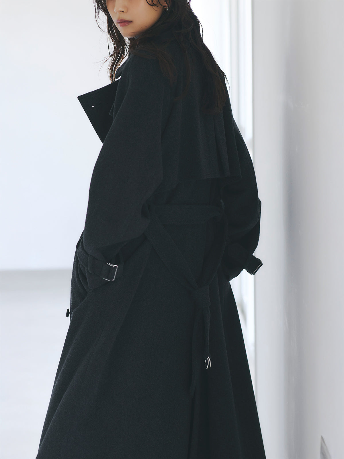 ウールトレンチコート