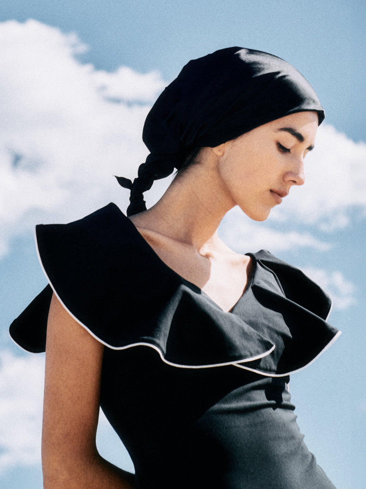 anuans フリルスリーブワンピーススイムウェア ブラウン anuans（アニュアンス） 水着 フリルスリーブワンピーススイムウエア