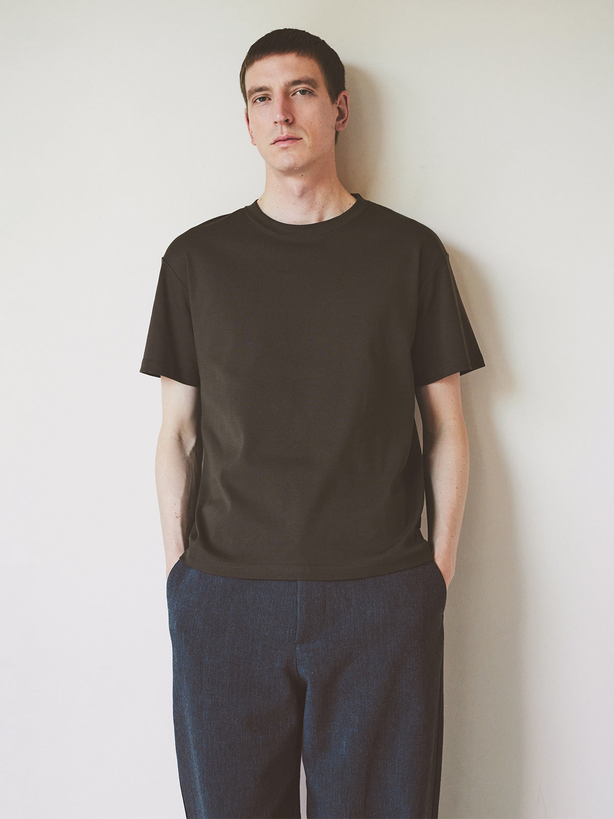 Unisex Ribbed Cotton T-shirt