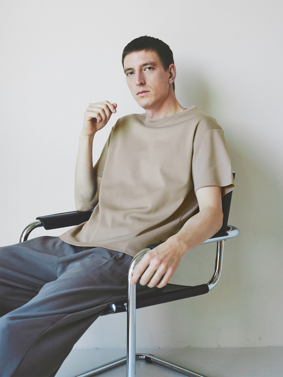 Unisex Ribbed Cotton T-shirt