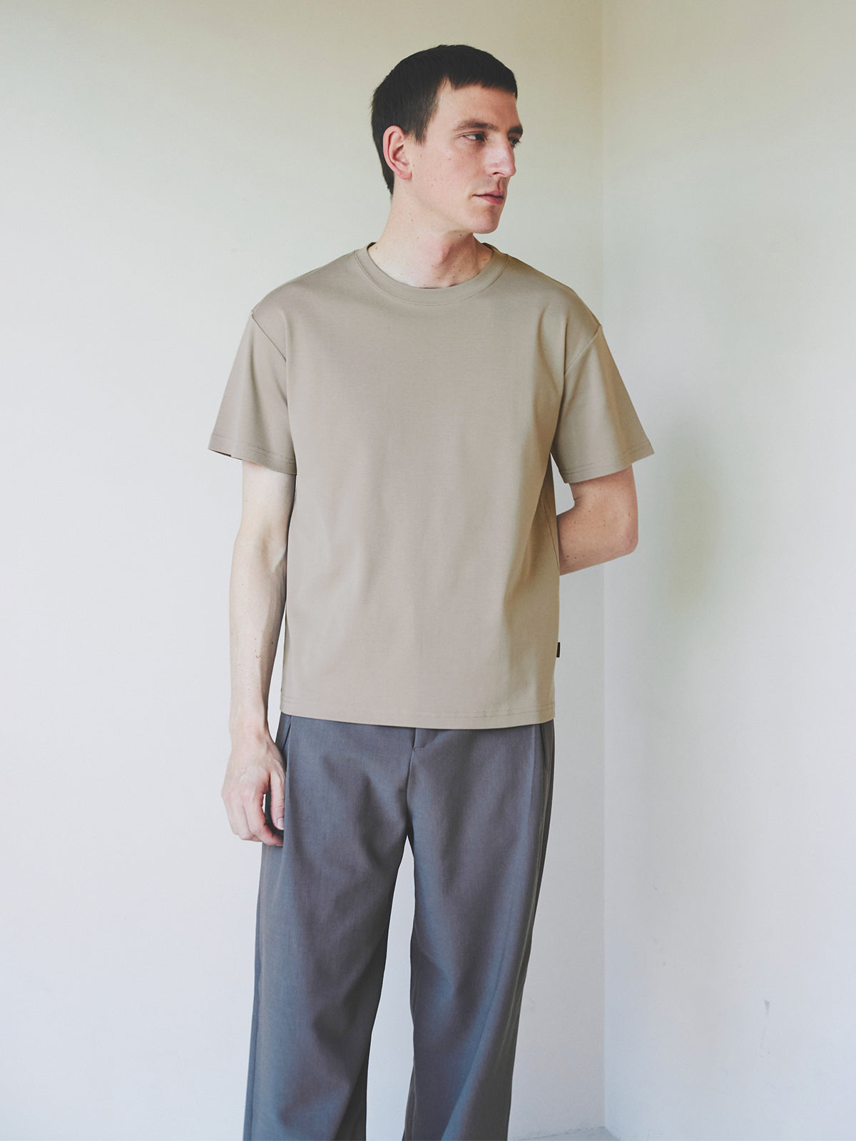 Unisex Ribbed Cotton T-shirt