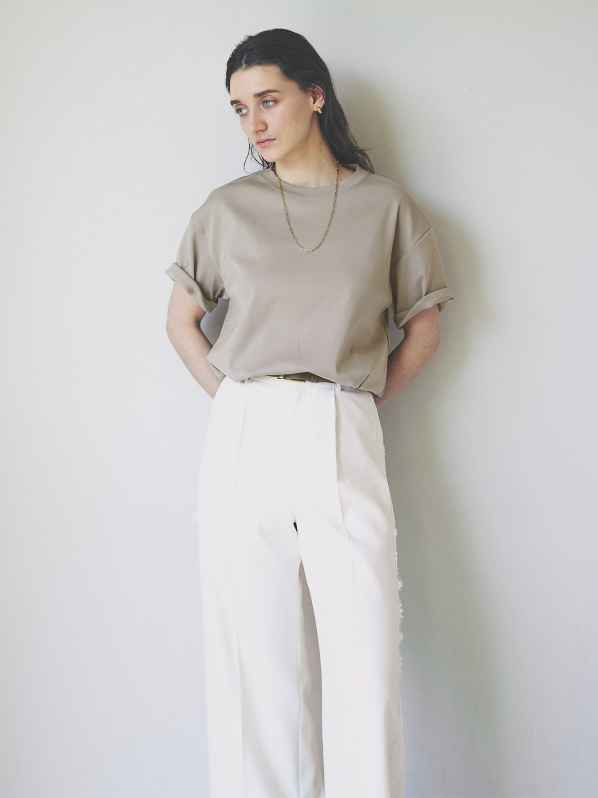 Unisex Ribbed Cotton T-shirt