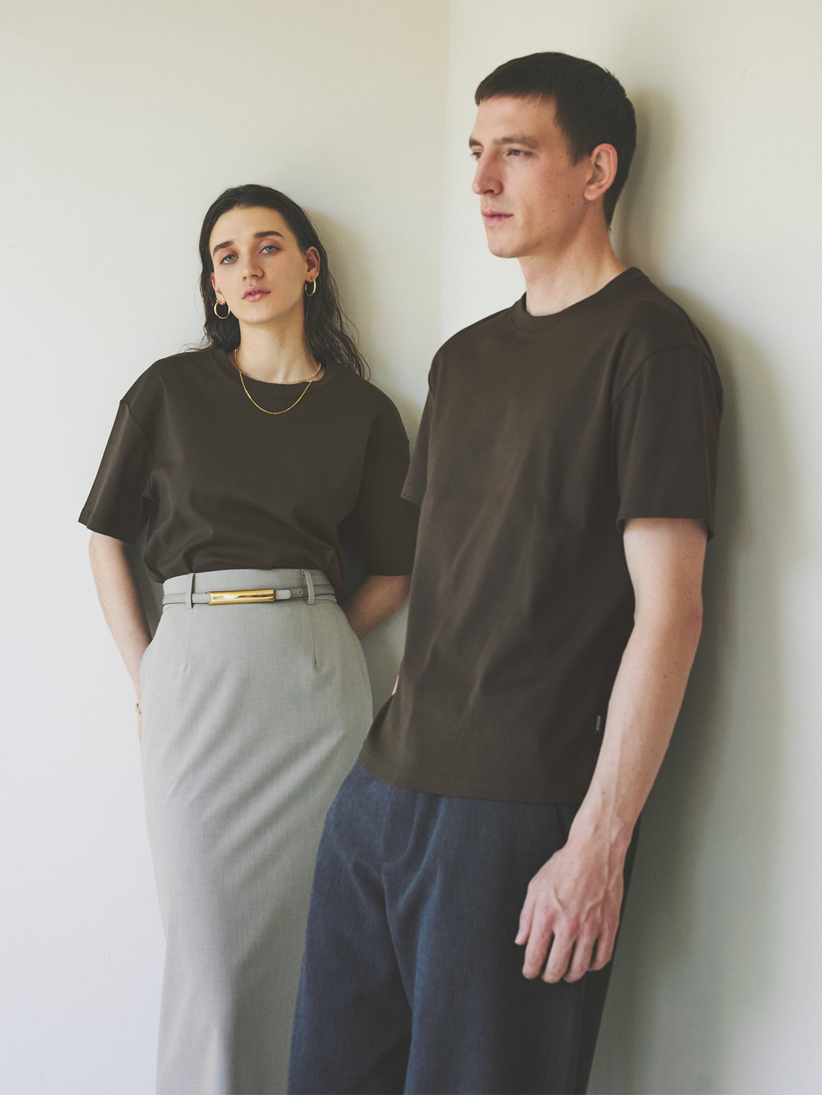 Unisex Ribbed Cotton T-shirt