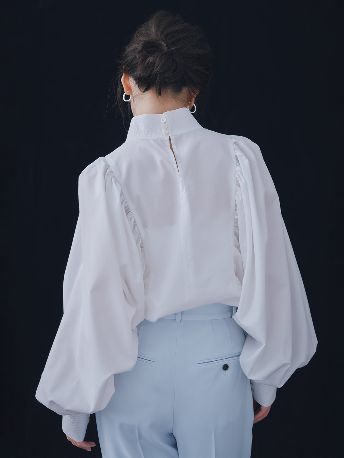 Anniv.ボリュームスリーブブラウス