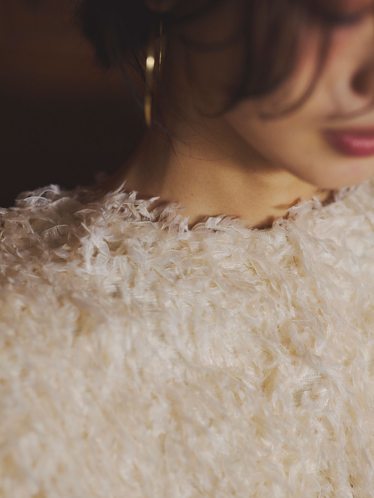 ファンシーフェザーコンパクトジャケット