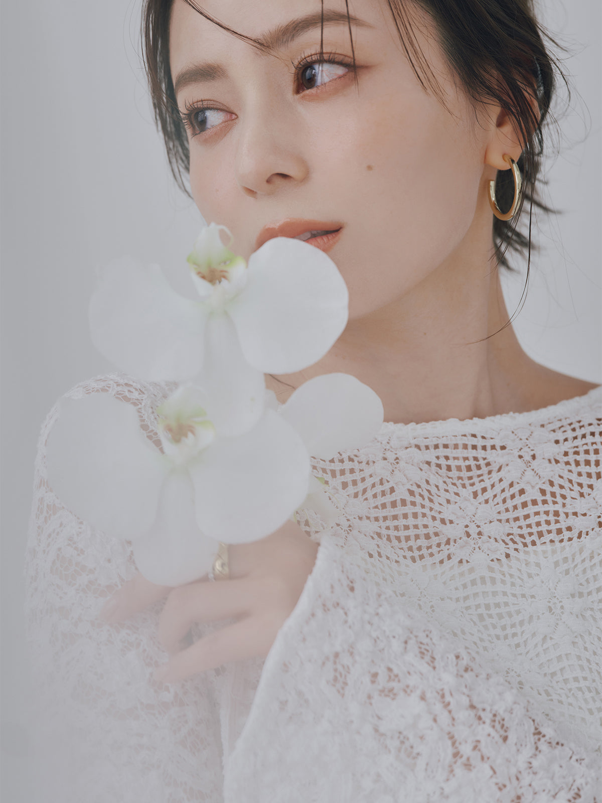 シュリンクレースパネルワンピース