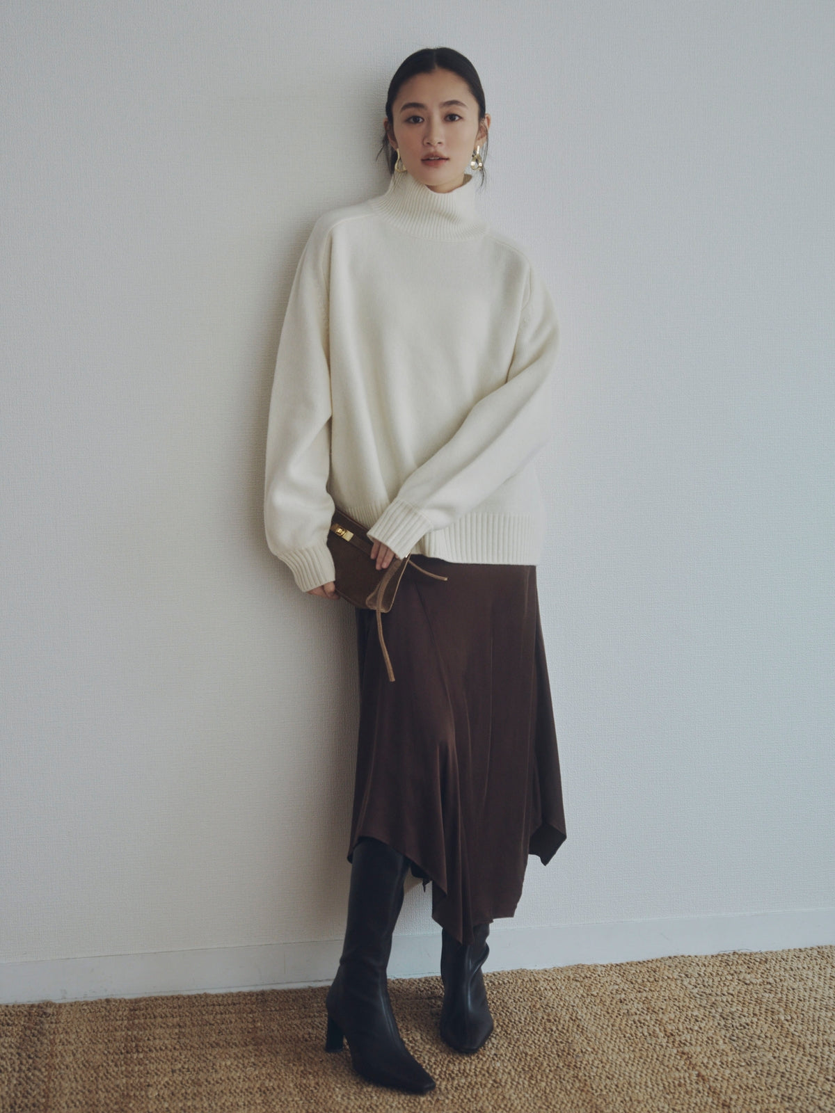 MODEL:170cm COLOR:BROWN SIZE:1