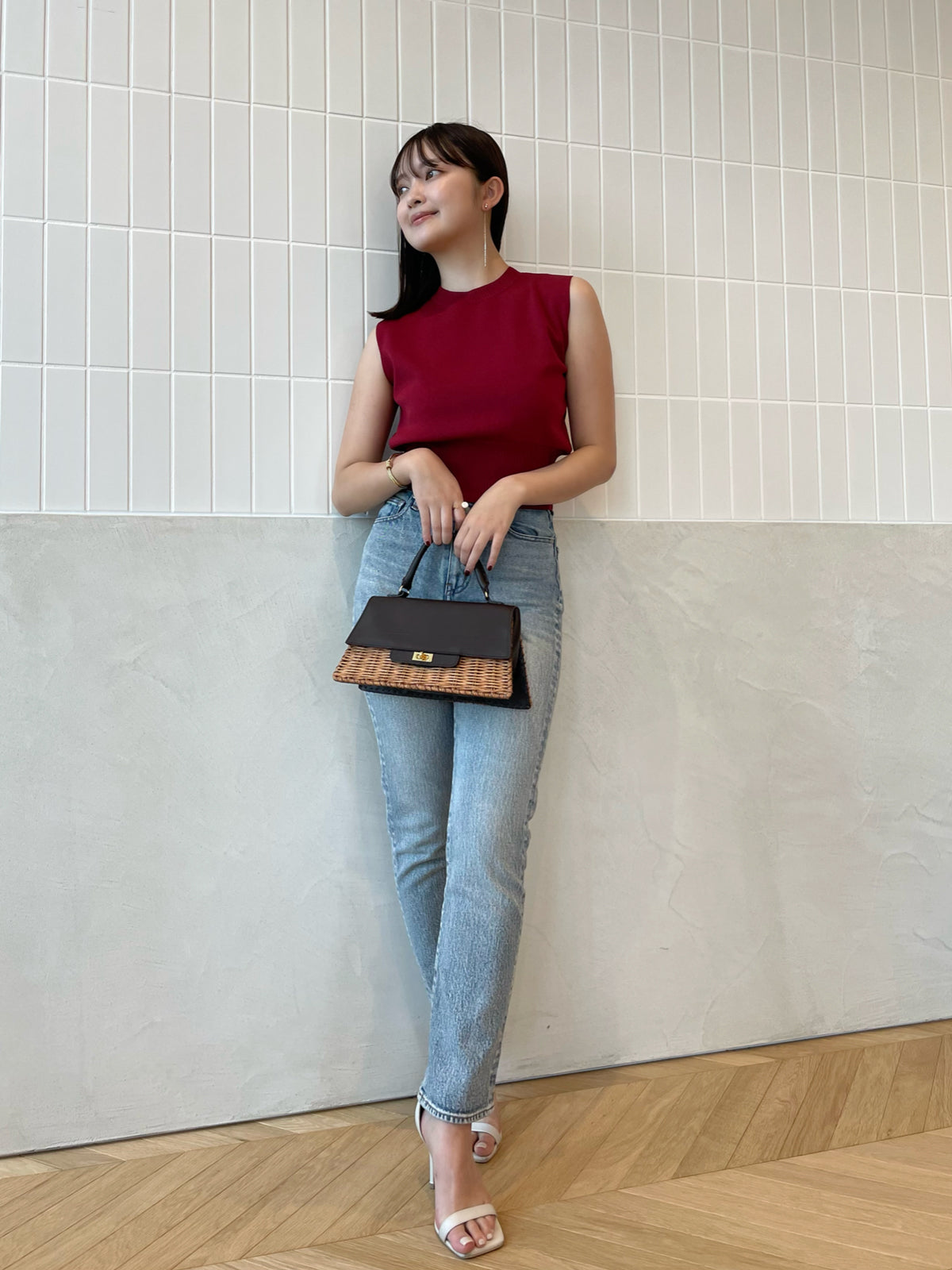 みるく様☆専用ページです anuans  Slim  denim☆ Slim straight denim