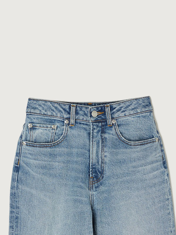 Wide leg denim