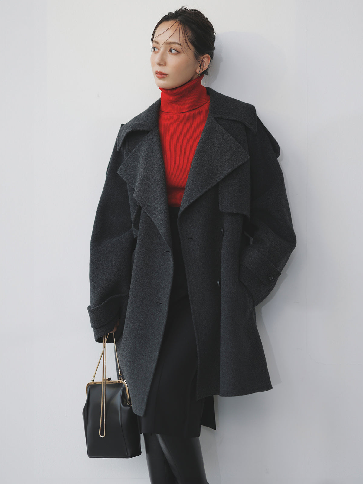 ◆布帛コンビニットプルオーバー 布帛コンビニットブルゾン|allureville OFFICIAL SITE / ONLINE