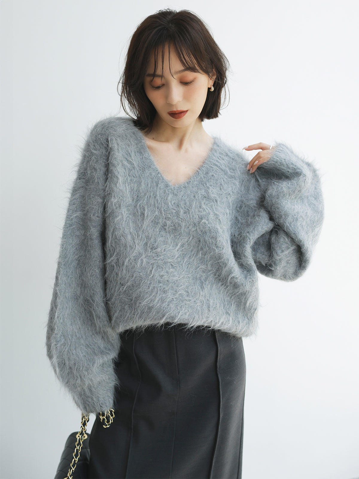 初期 90SDRIES VAN NOTENフルジップアルパカニットブルゾン ハイネックニットジップアップ | ファッション通販サイト NUGU