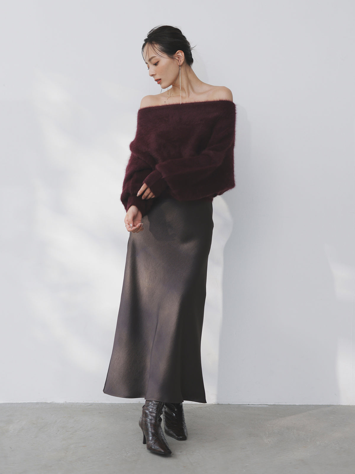 COCODEAL ラクーンオフショルダーニット ココディール (セール30%OFF) COCODEAL / ラクーンオフ