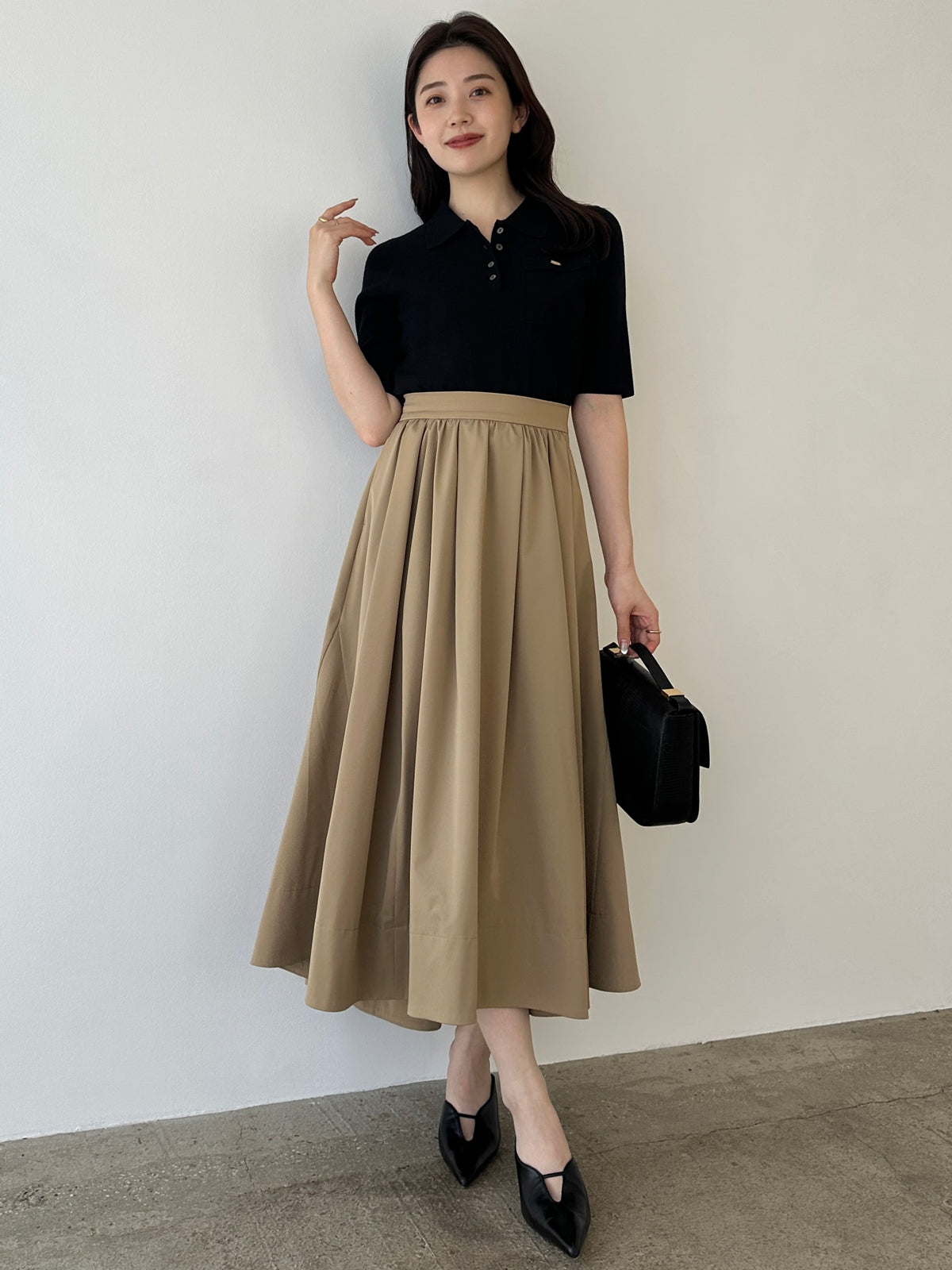 [完売]ポロニットドッキングワンピース ポロニットドッキングワンピース