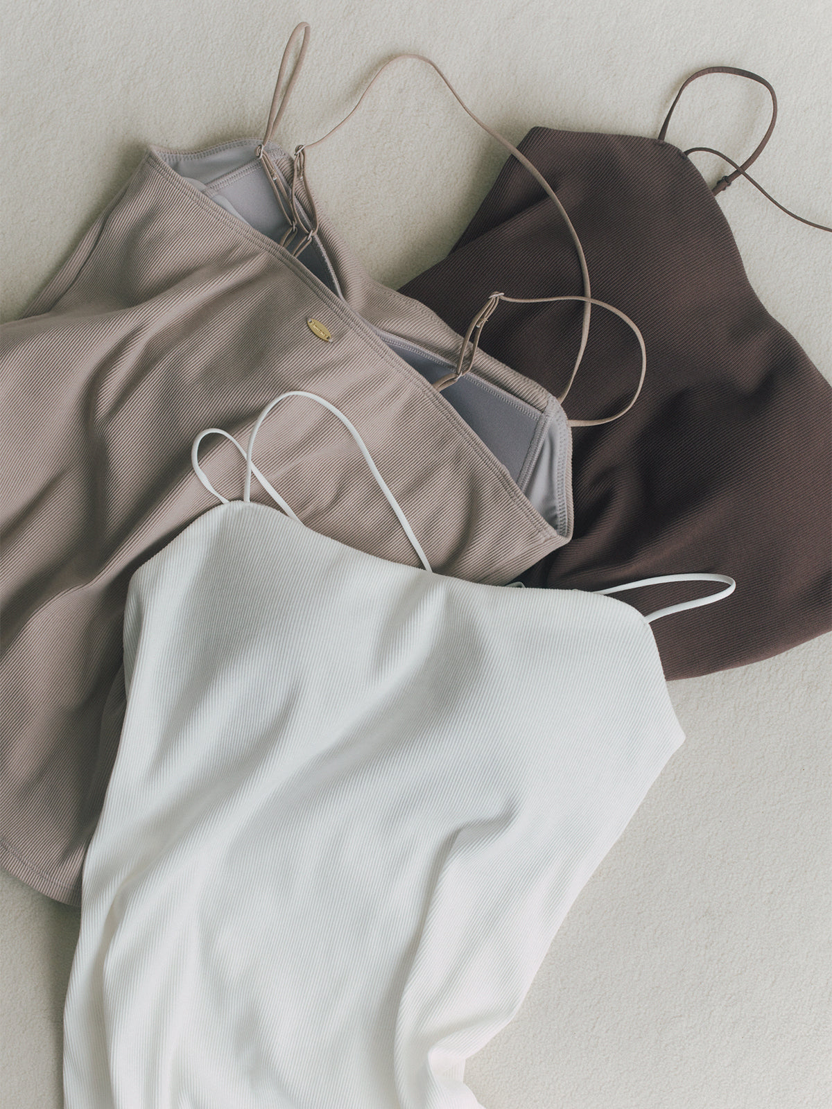 【OUR WACOAL×anuans】カップイン2wayキャミソール