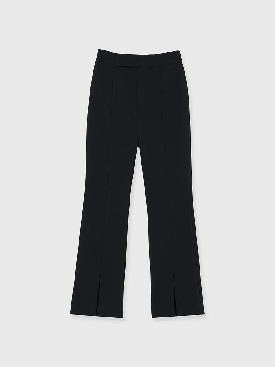 ストレッチスリットフレアパンツ