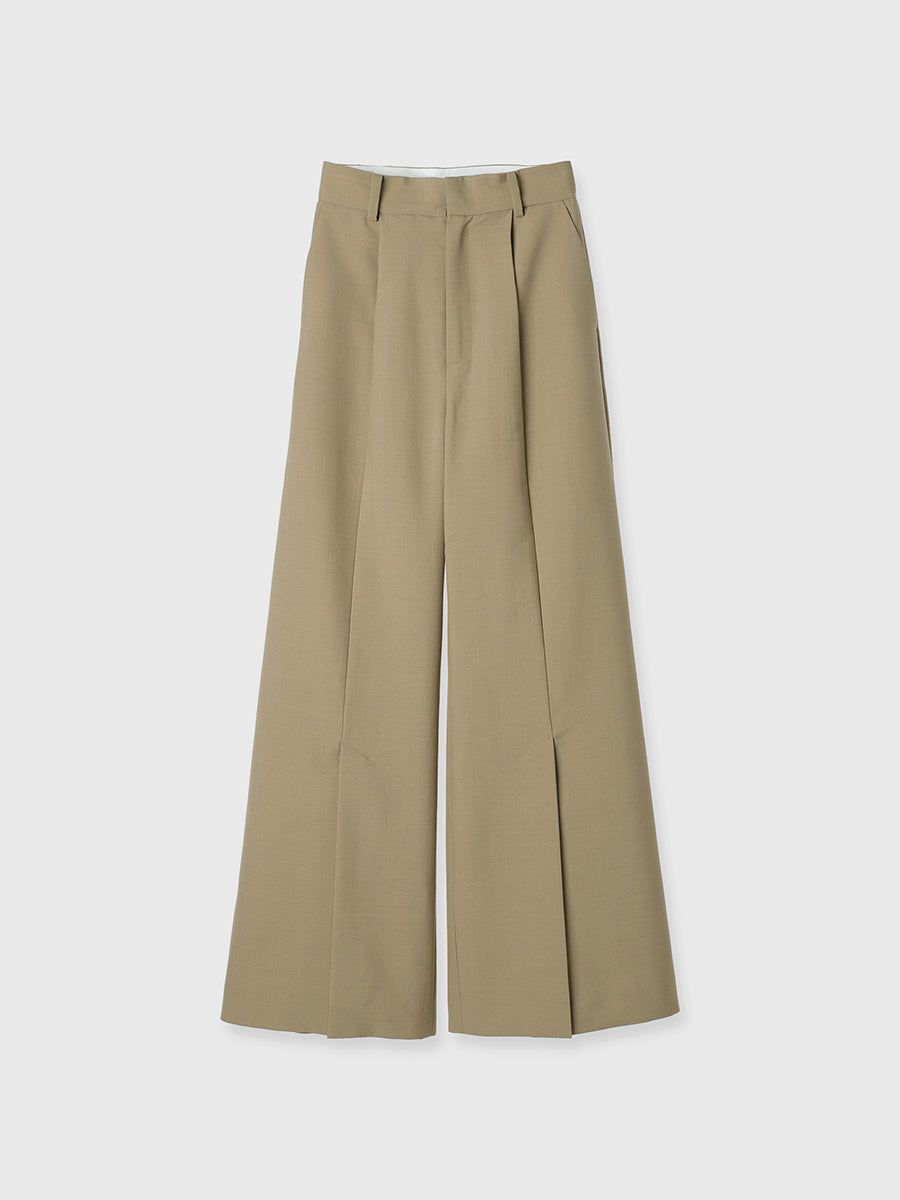 センタースリットワイドパンツ