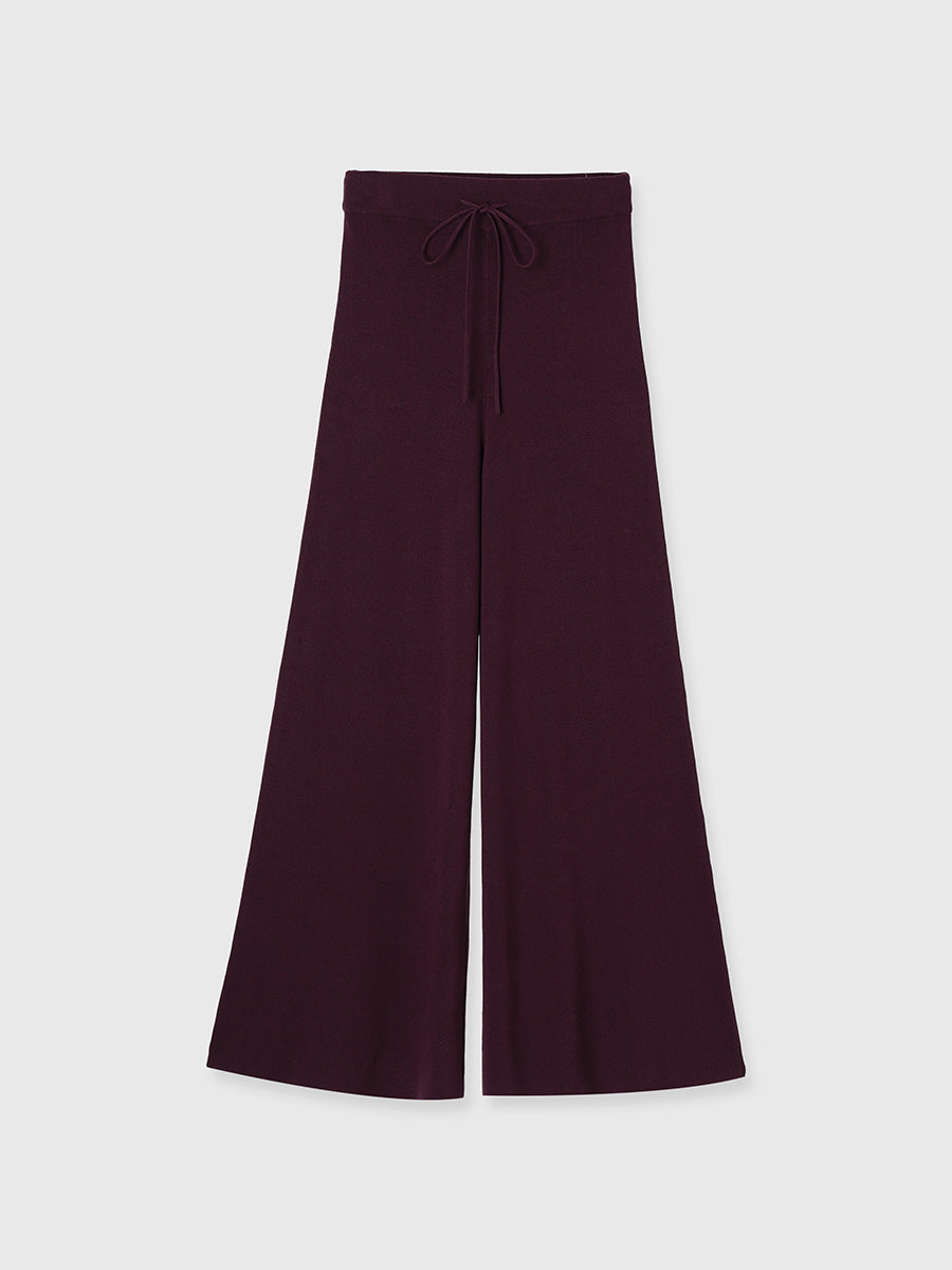 アニュアンス anuans ナローニットセットアップ （BURGUNDY） ナローニットセットアップ