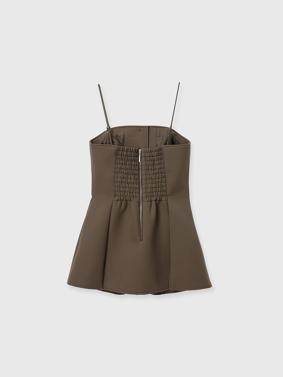 【WEB限定】ボンディングビスチェ