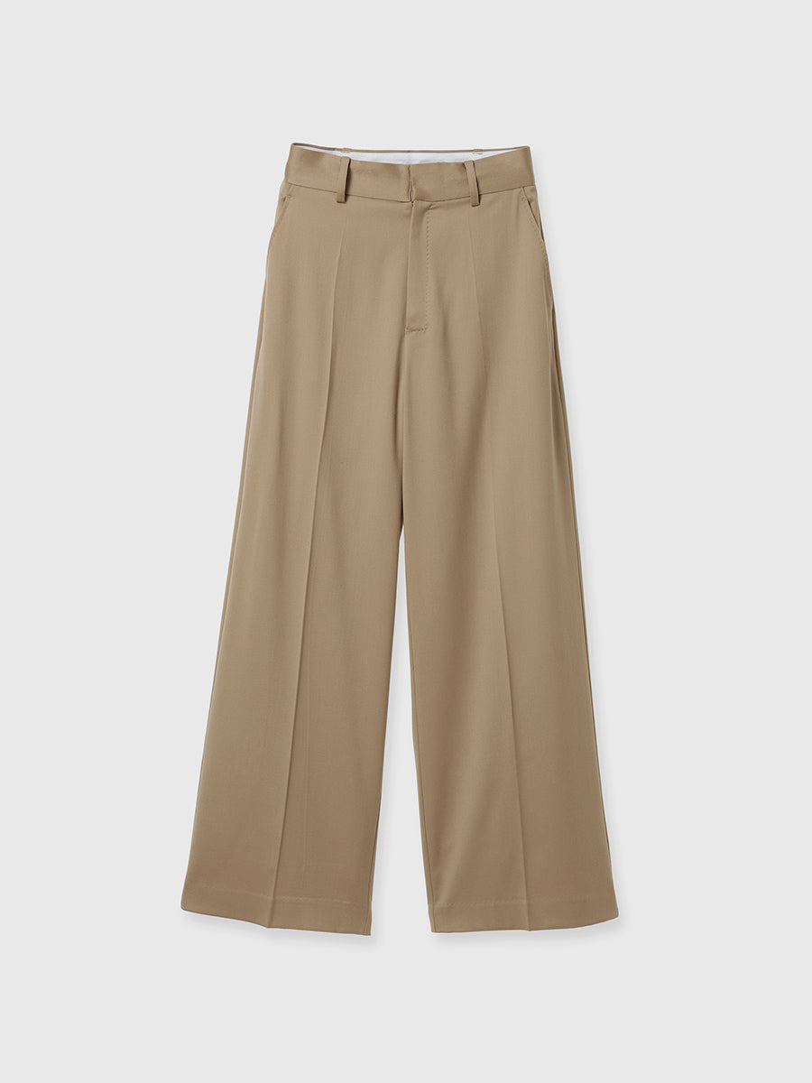 グロスウールワイドパンツ