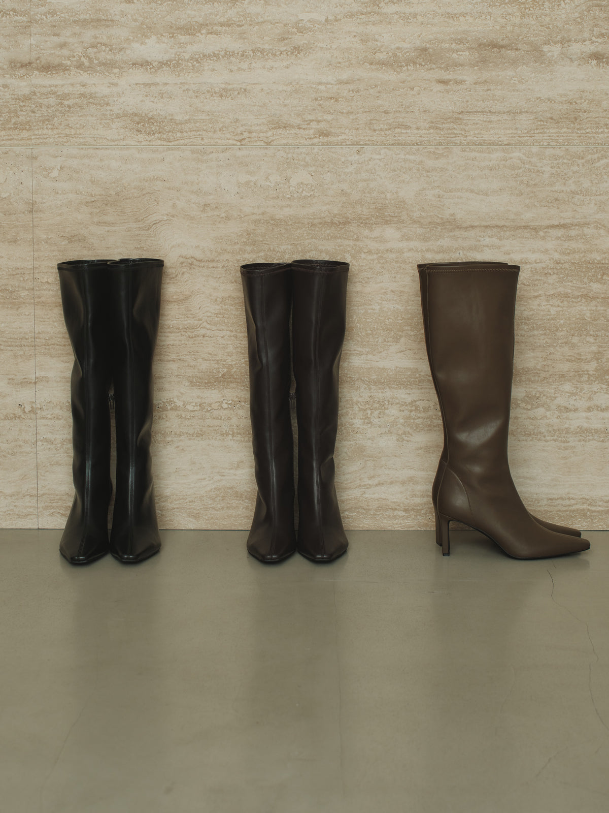 ストレッチロングブーツ