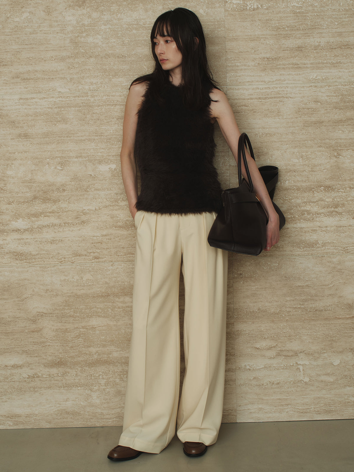 ベルトディテールバッグ