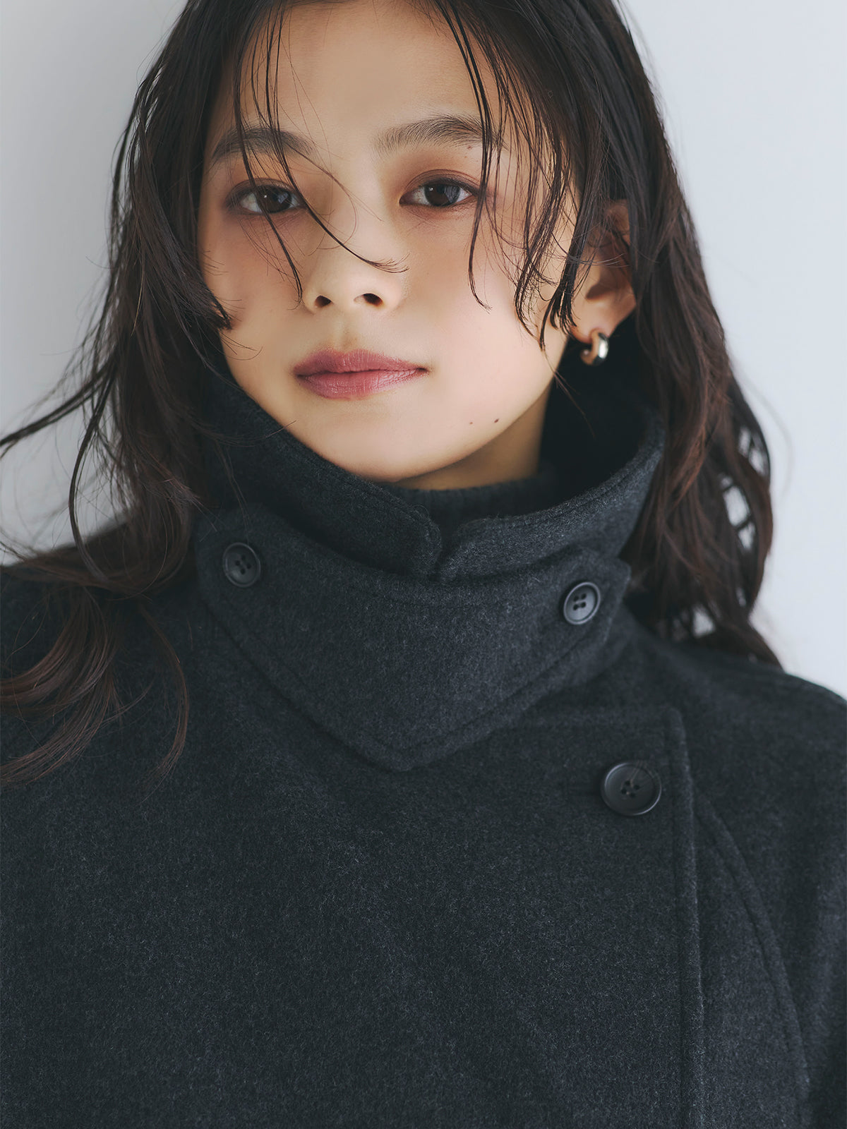 ウールトレンチコート