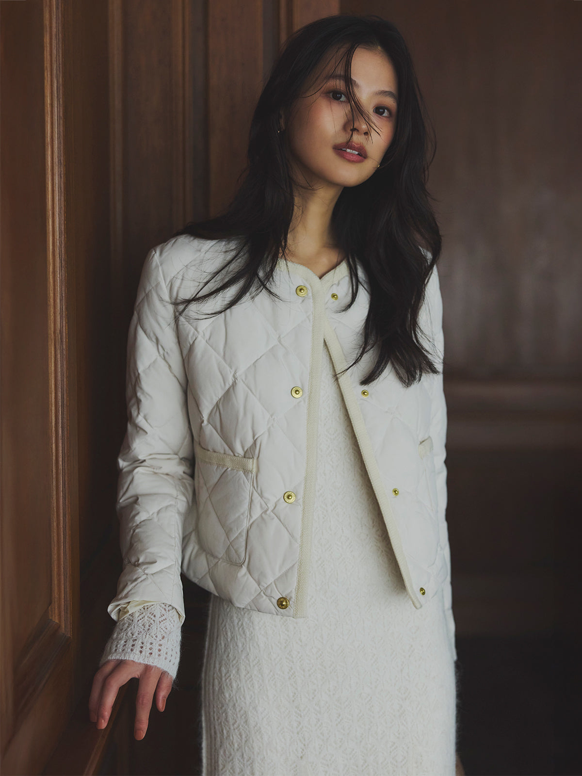 【新品タグ付き】anuans フォルムコートワンピース ánuans 公式サイト｜One-Piece ワンピース