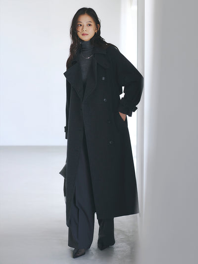 カシミヤ100シアータートルネックプルオーバー