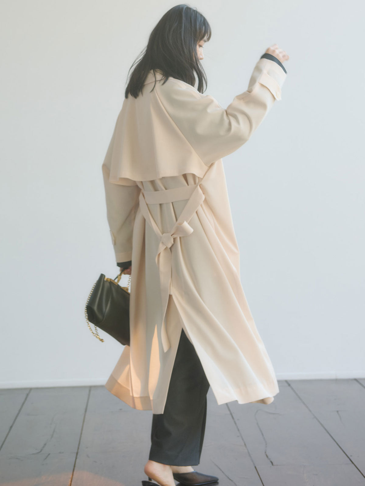 バンドカラーオールインワン