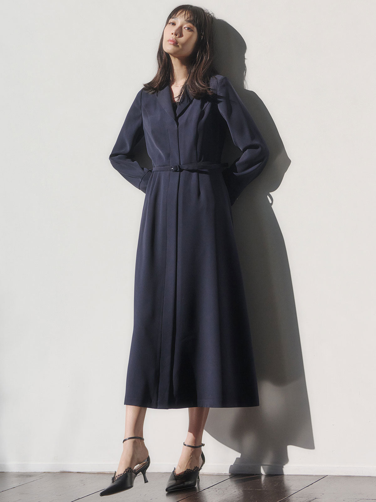 ダブルサテングレースワンピース