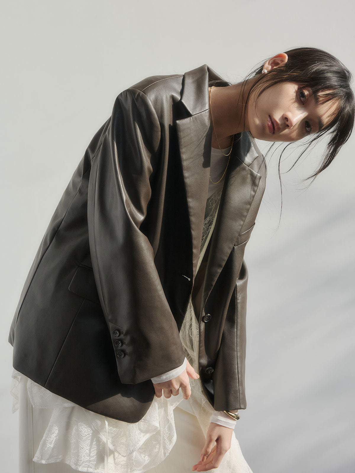 チュールレースジレ