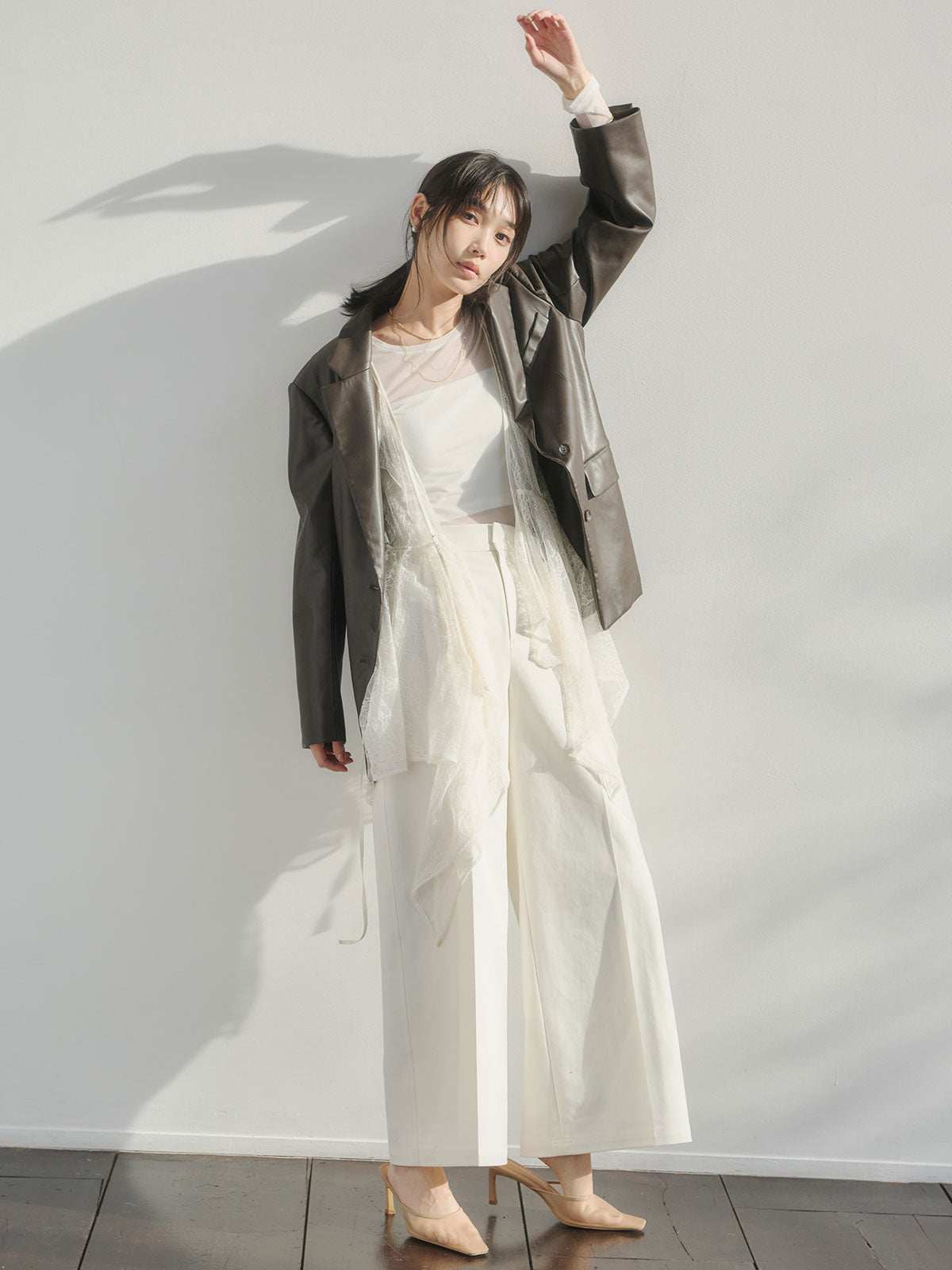 anuans チュールレースジレ anuans チュールレースジレ
