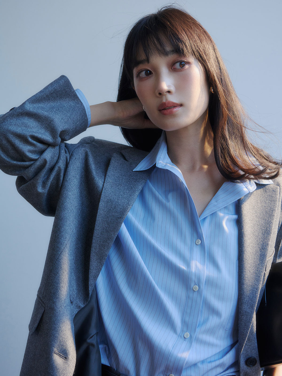 ウールシングルオーバージャケット