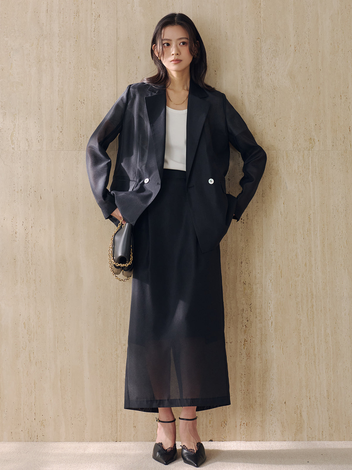 エアリーシアーダブルジャケット