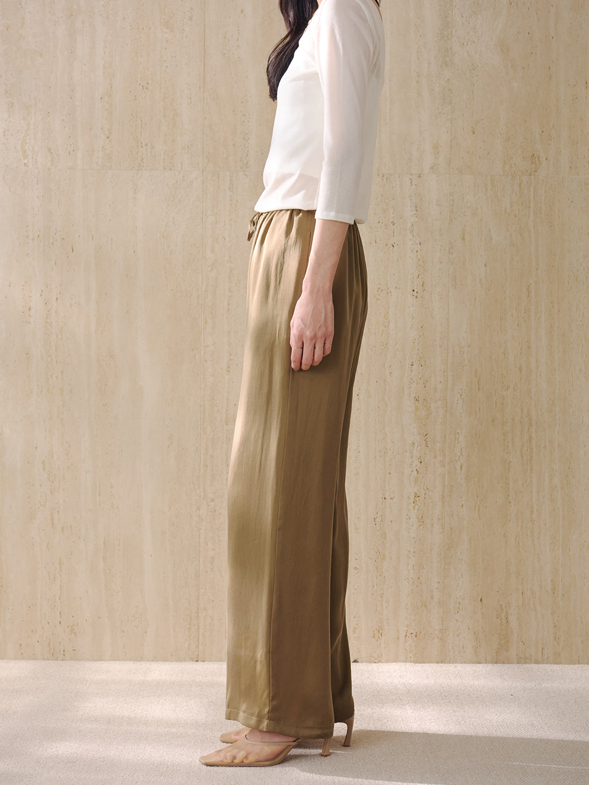 キュプラリラクシーパンツ