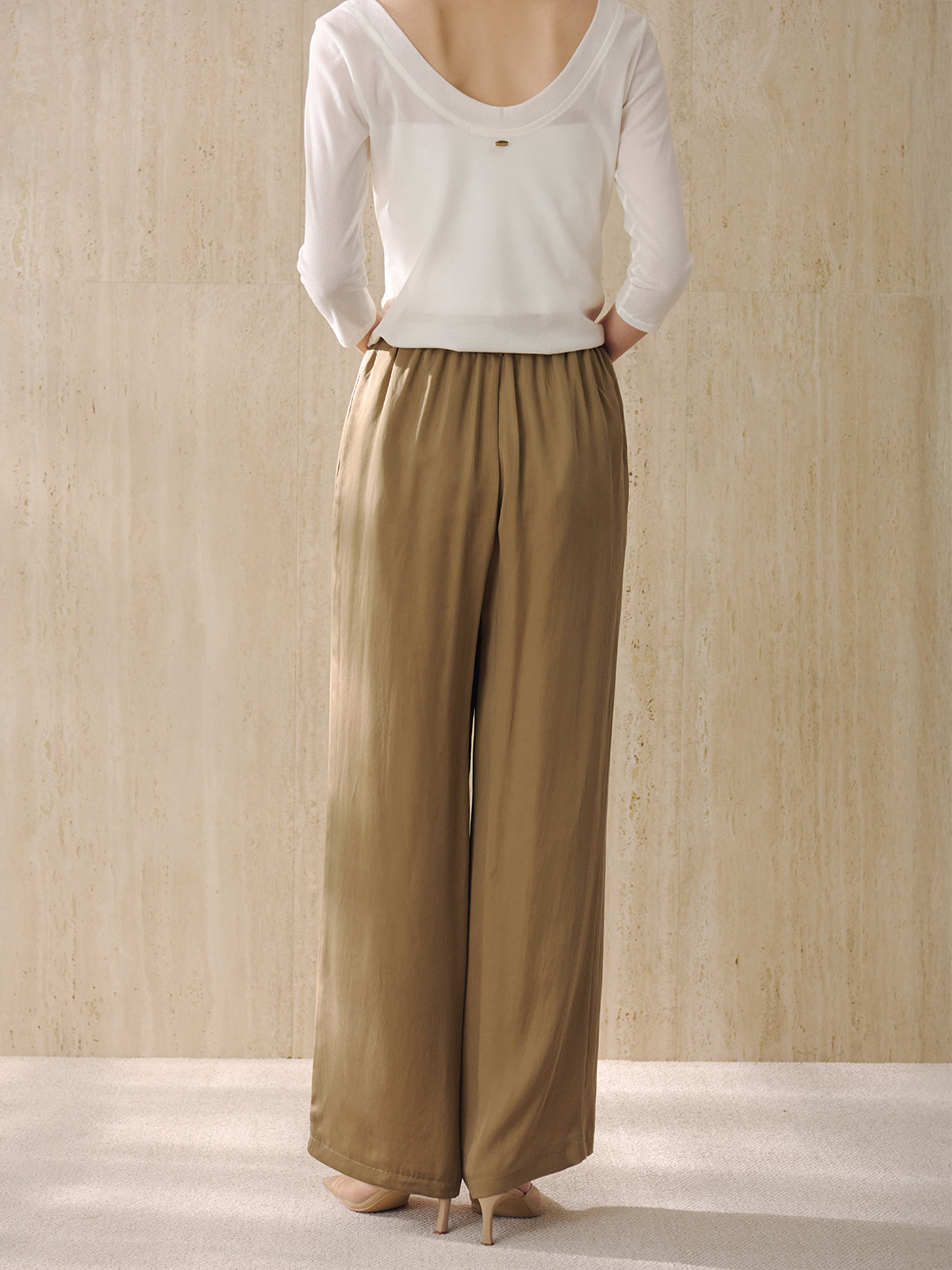 キュプラリラクシーパンツ