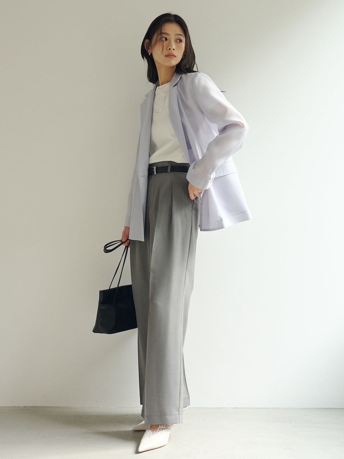 Silk touch cotton slim fit T