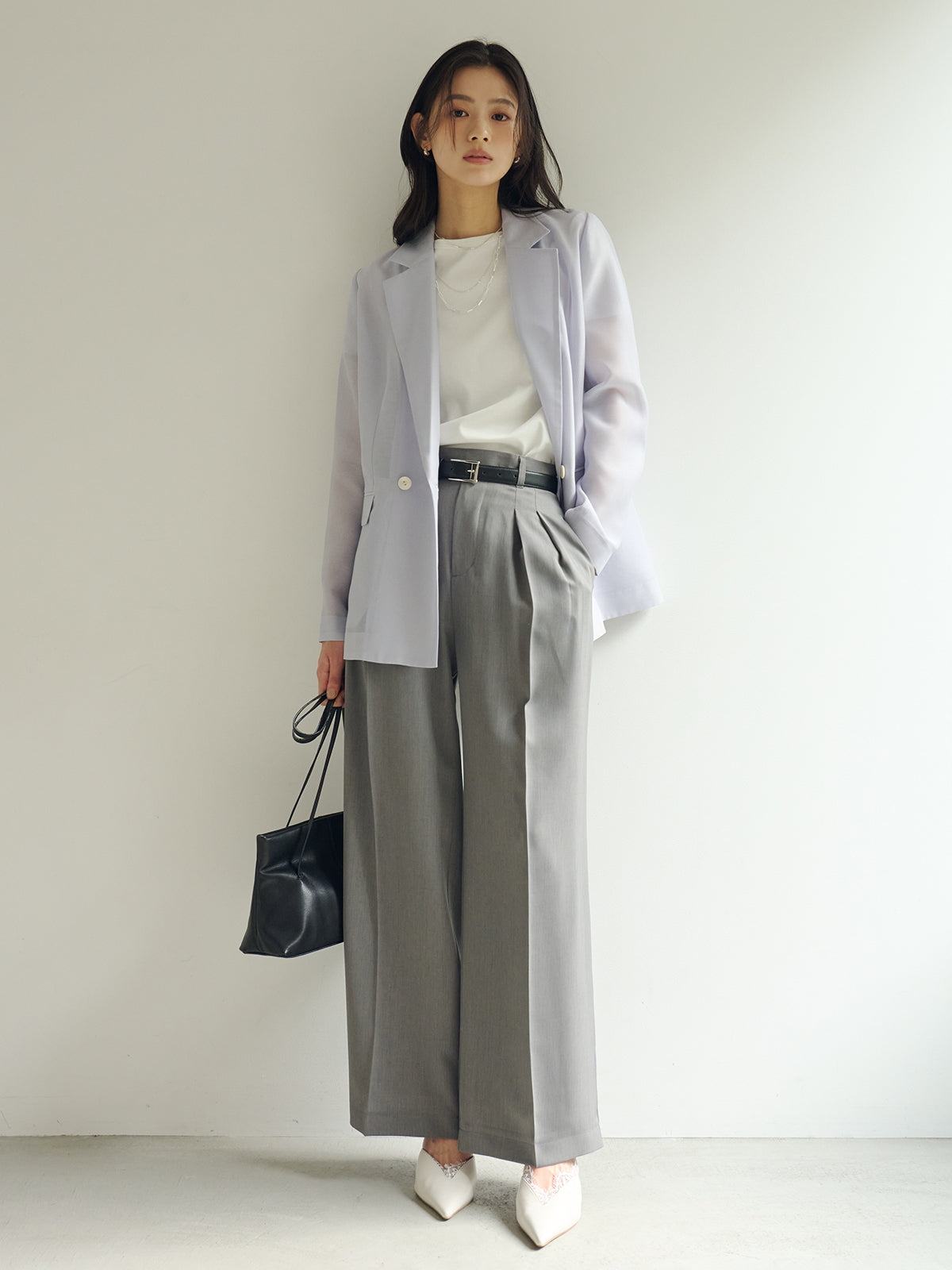 Silk touch cotton slim fit T