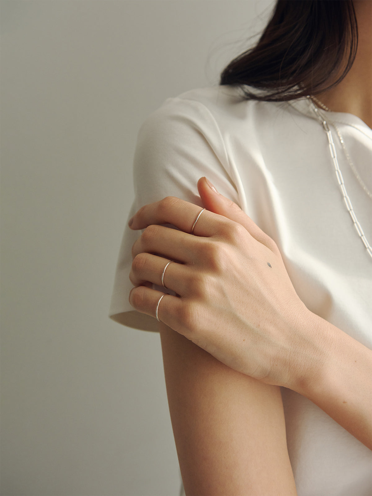 SLV925 スキンリング5set