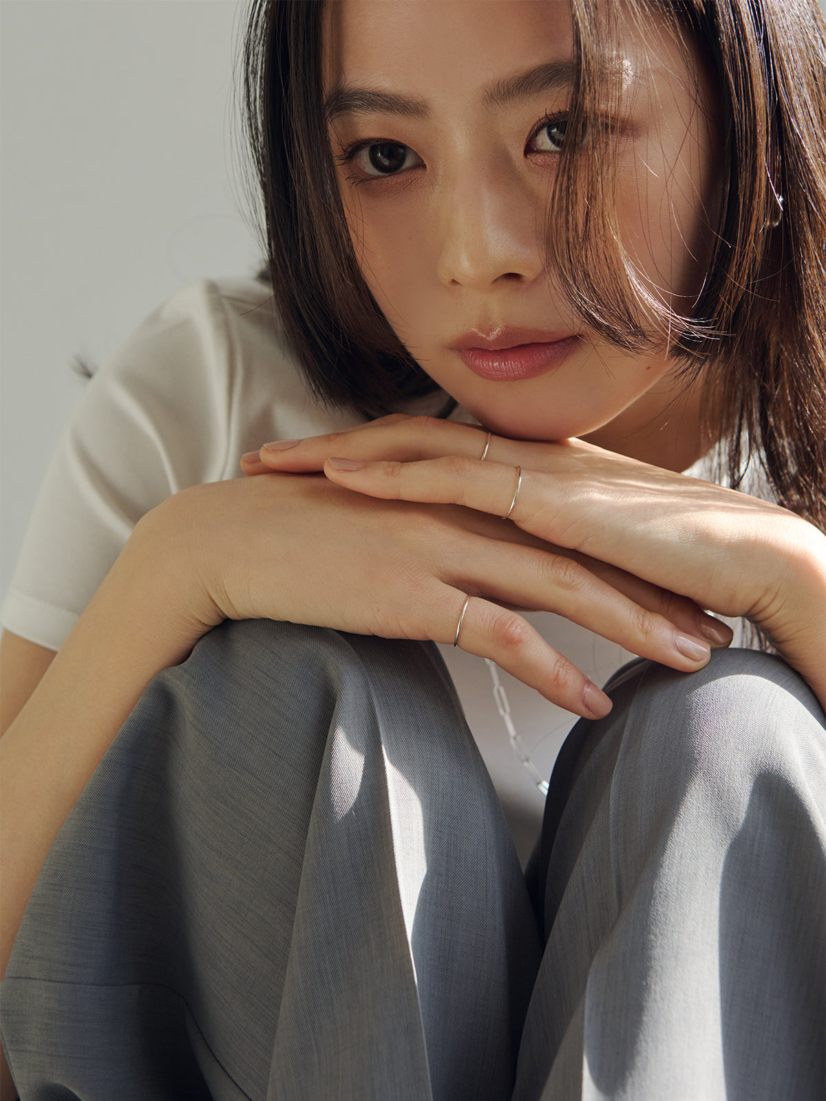 SLV925 スキンリング5set