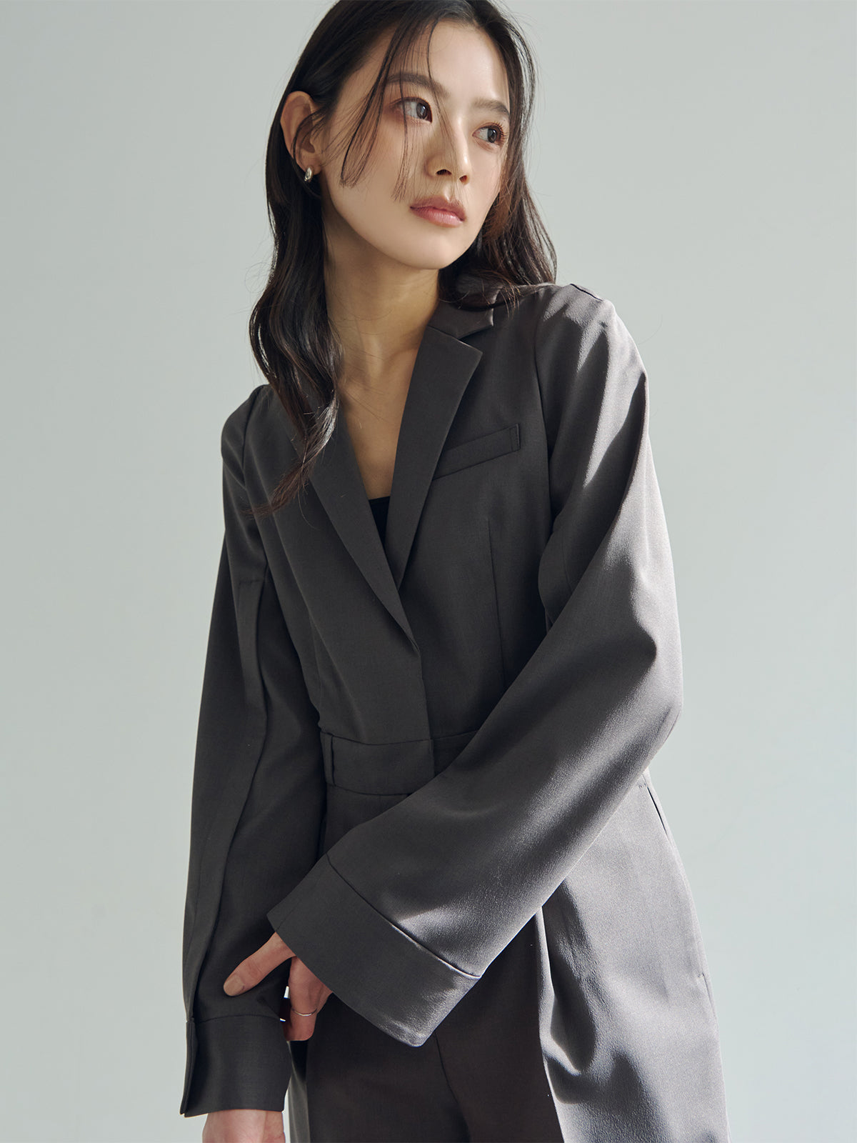 ミニマルテーラードオールインワン