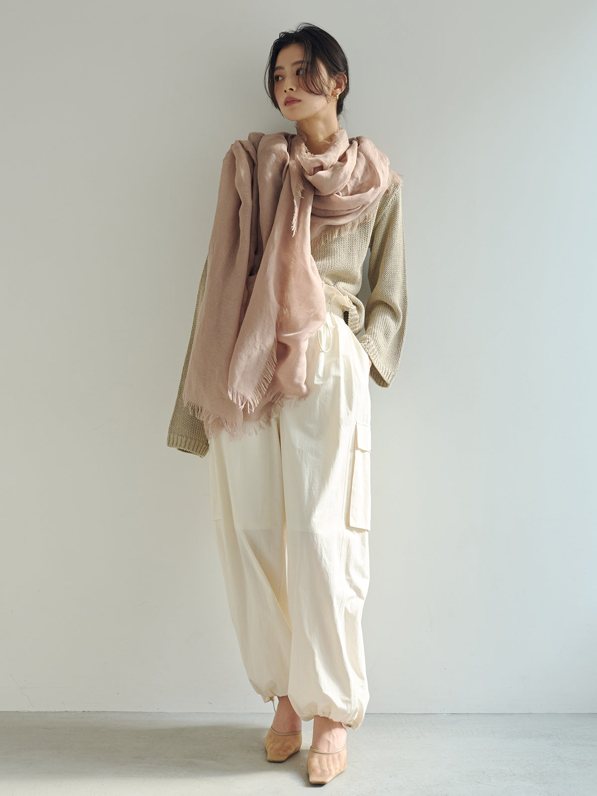 テクスチャードロストカーゴパンツ