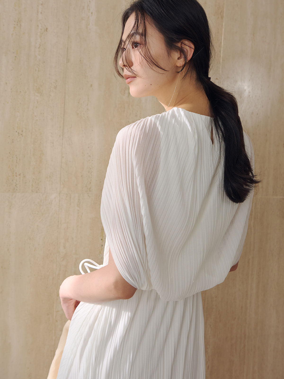 SLV925 ロングチェーンイヤカフ