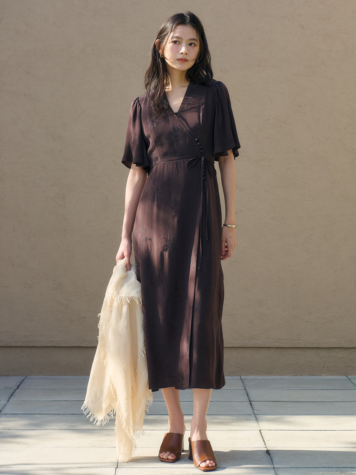 MODEL:172cm COLOR:BROWN SIZE:1